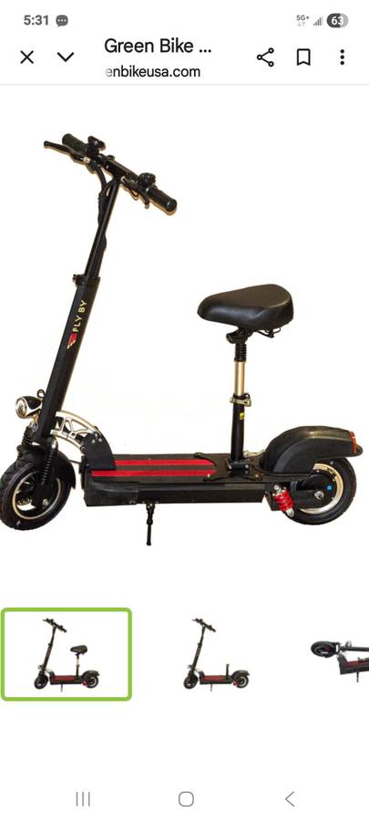 E-Scooter FlyBy