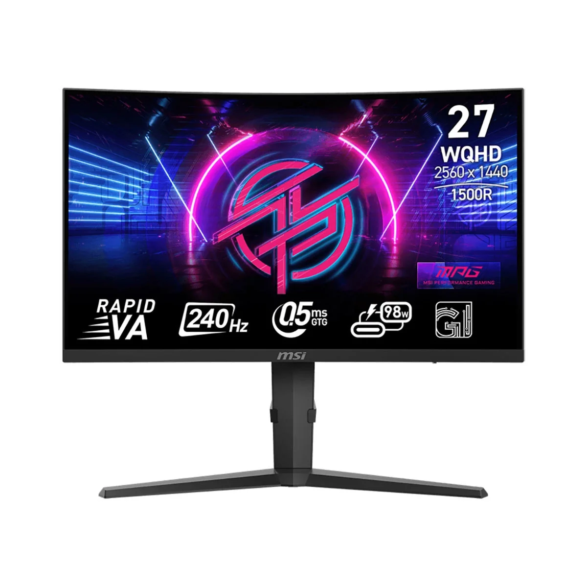 MONITOR GAMING CURVO MSI MPG 27” WQHD 240Hz 2K