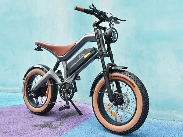 Bicicleta eléctrica de largo alcance para todo terreno