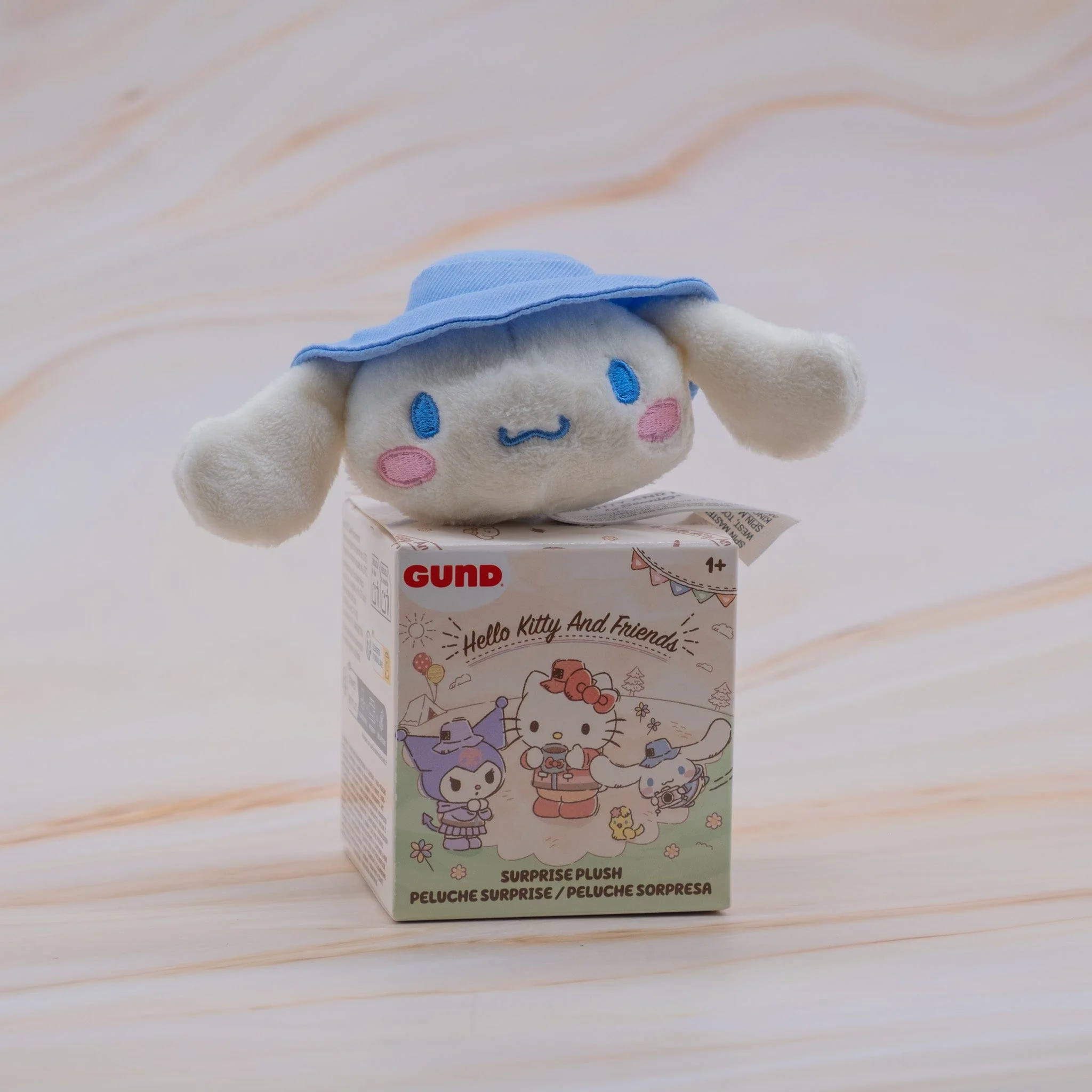 Caja sorpresa de llavero de peluche de Hello Kitty