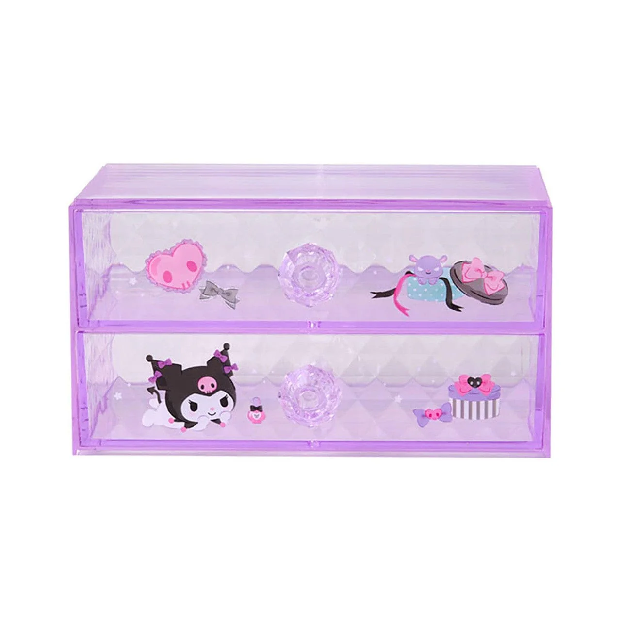 Organizador de cosméticos Kuromi con cajones
