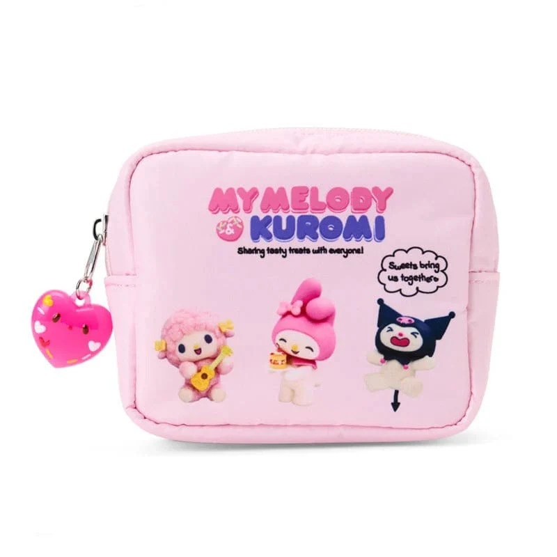 Estuche de Sanrio con My Melody y Kuromi (Colección Netflix)
