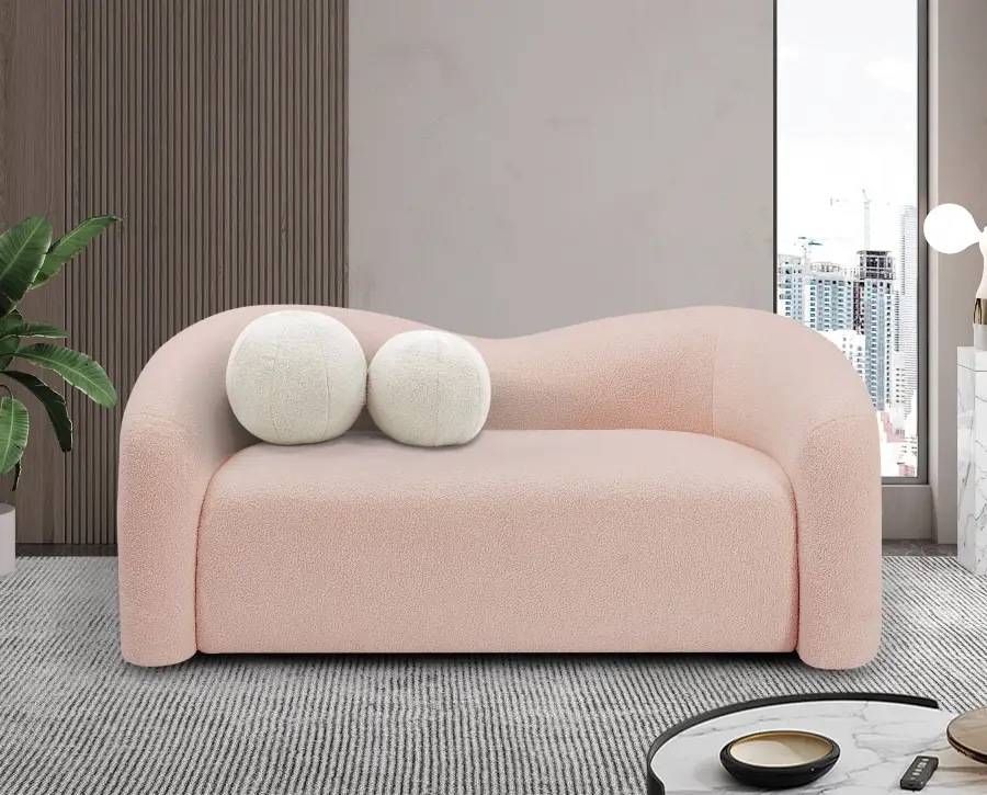 Sofá de dos plazas y sillón