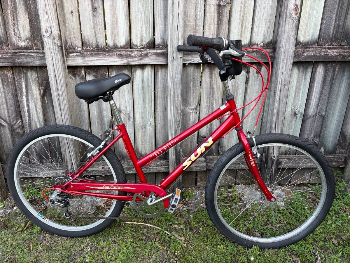 Bicicleta sun key west cruiser para mujer en excelente estado