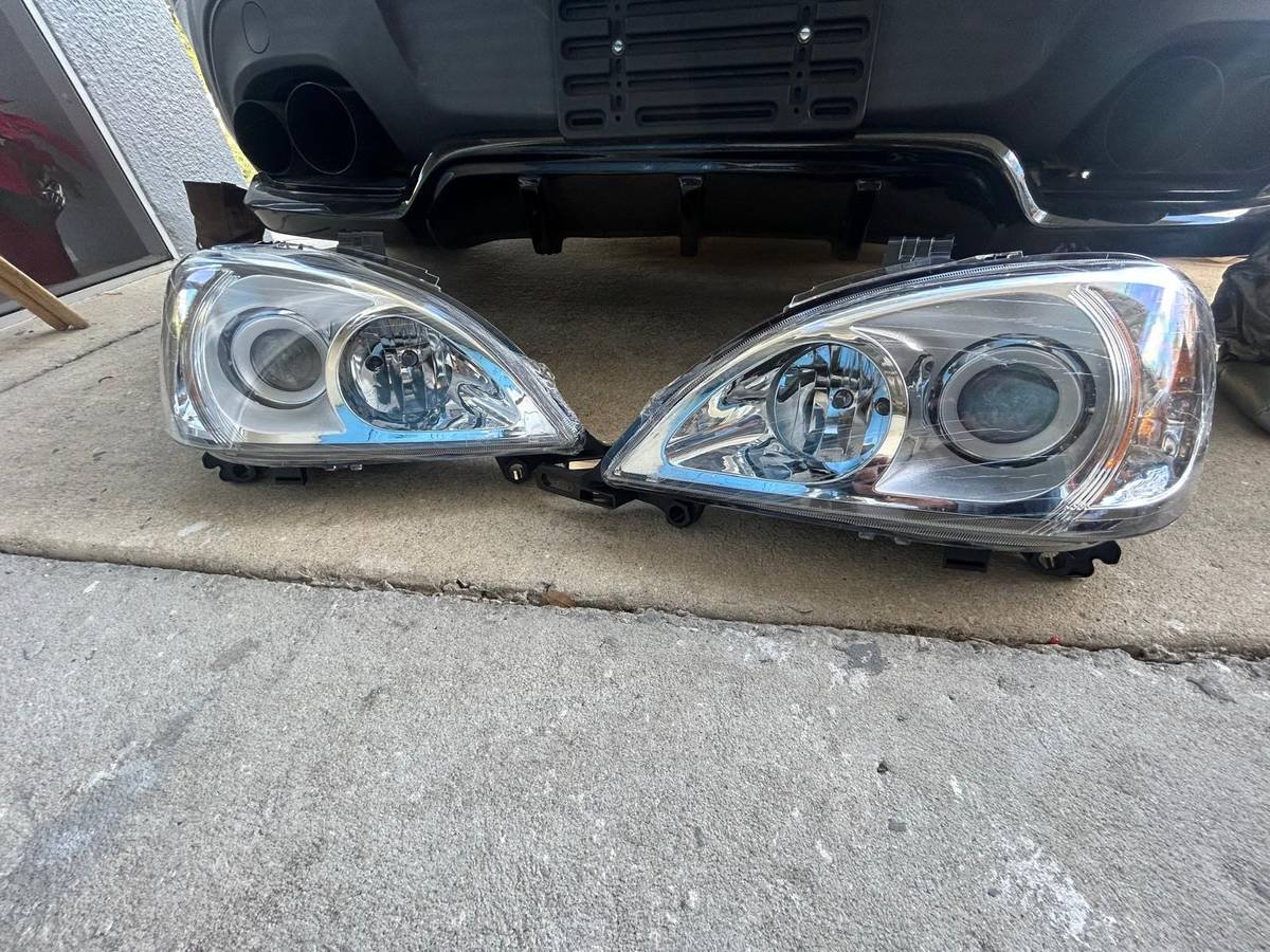 Juego de faros halógenos Mercedes Benz ML 350