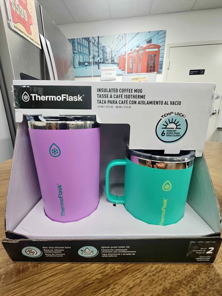 Tazas térmicas para café ThermoFlask - Nuevo