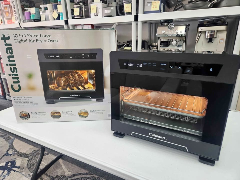 Horno freidora digital 10 en 1 extra grande de 26 litros de Cuisinart