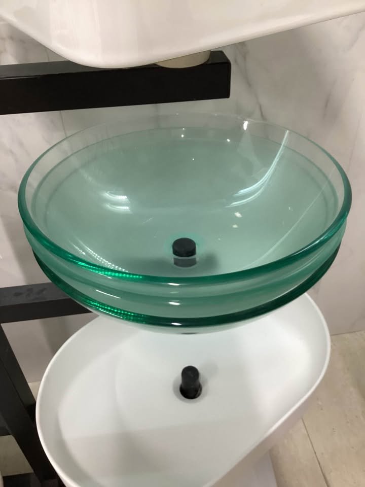 Lavabo de cristal para el cuarto de baño - DISPONIBLE EN TIENDA