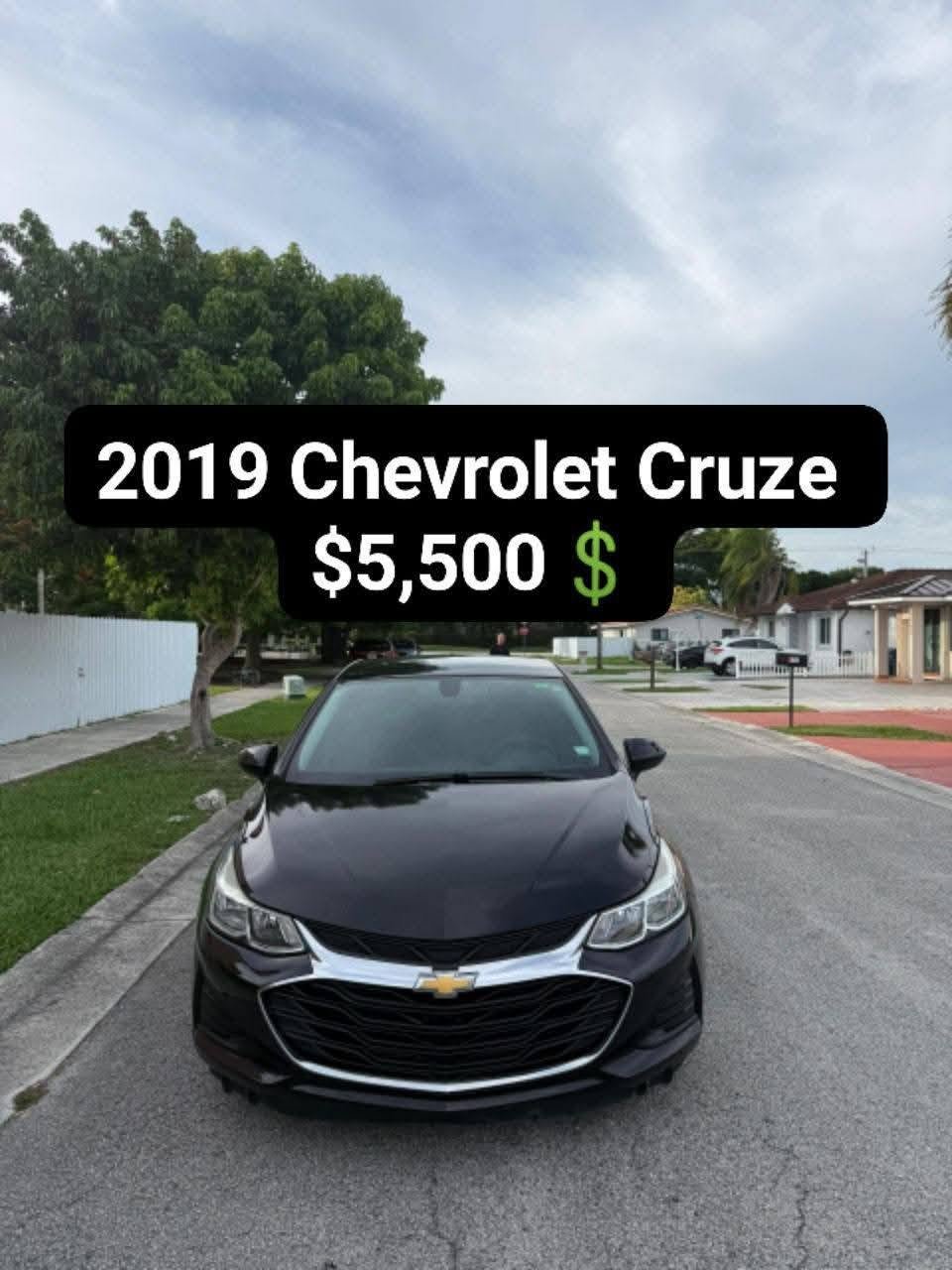 Carro en venta - Chevy Cruze 2019 - EXCELENTE ESTADO