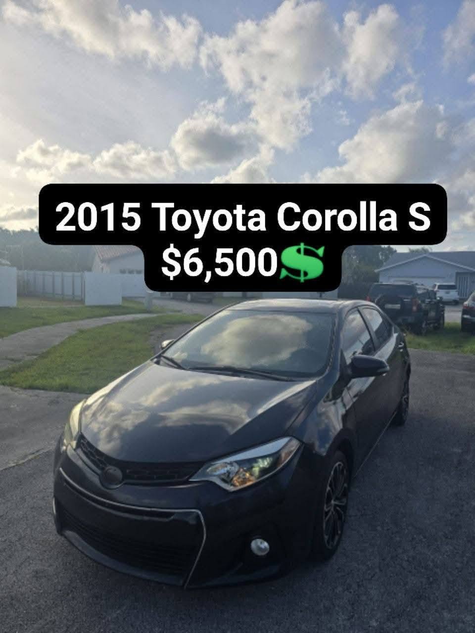 Vendo carro toyota Corolla S 2015