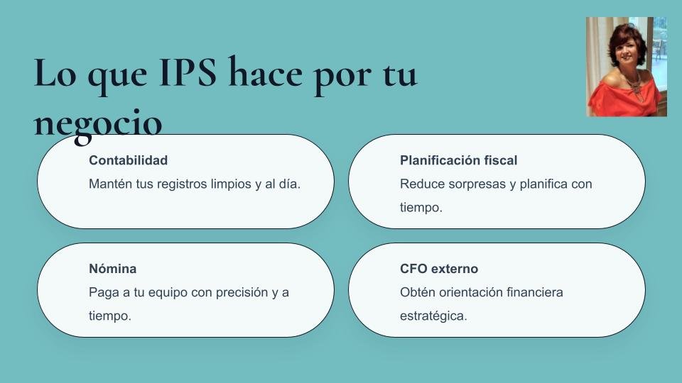 Contabilidad Confiable en Tu Idioma - IPS Accounting Services LLC