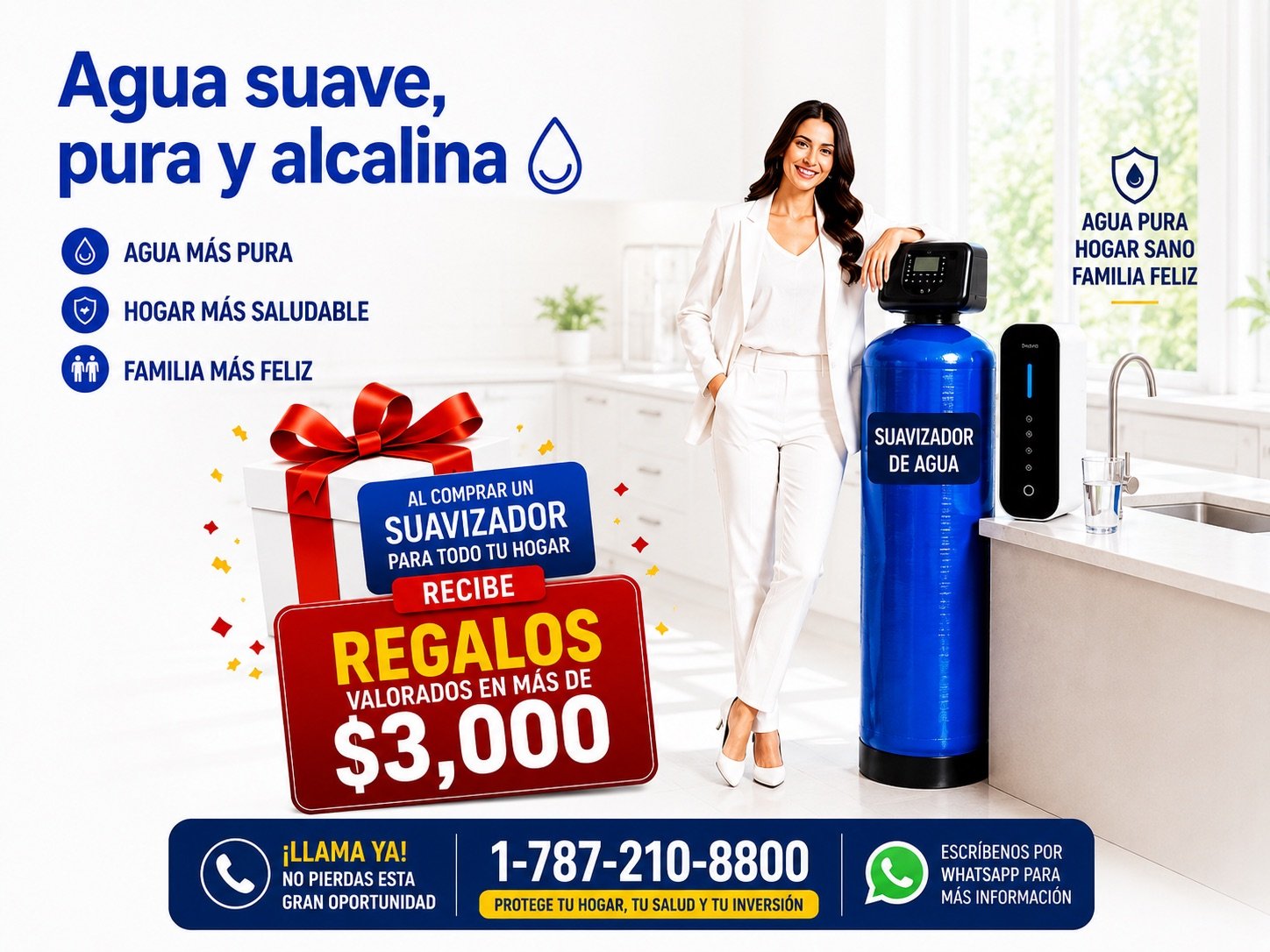 Sistema suavizador para todo tu Hogar y con un gran regalo