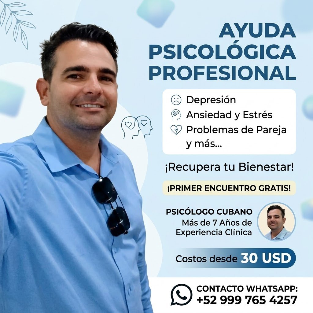 Ayuda psicológica profesional