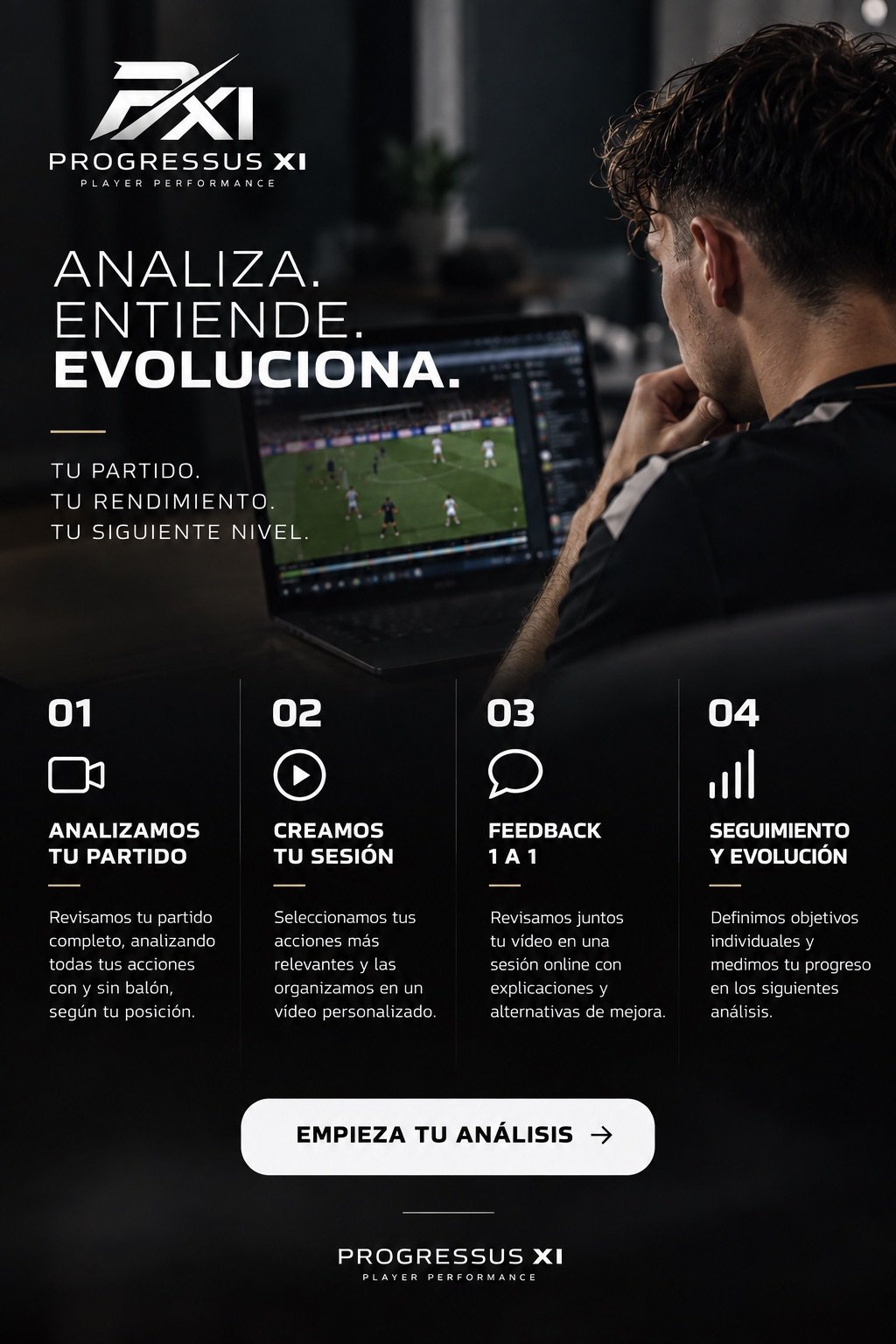 Videoanálisis individual de fútbol